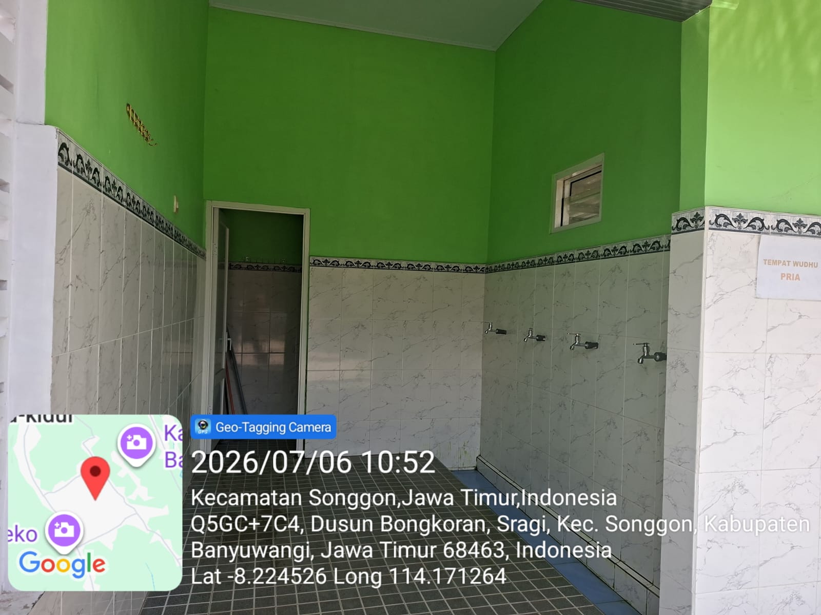 Foto Tempat Wudhu — BAITUL MUTTAQIN, Sragi, Songgon