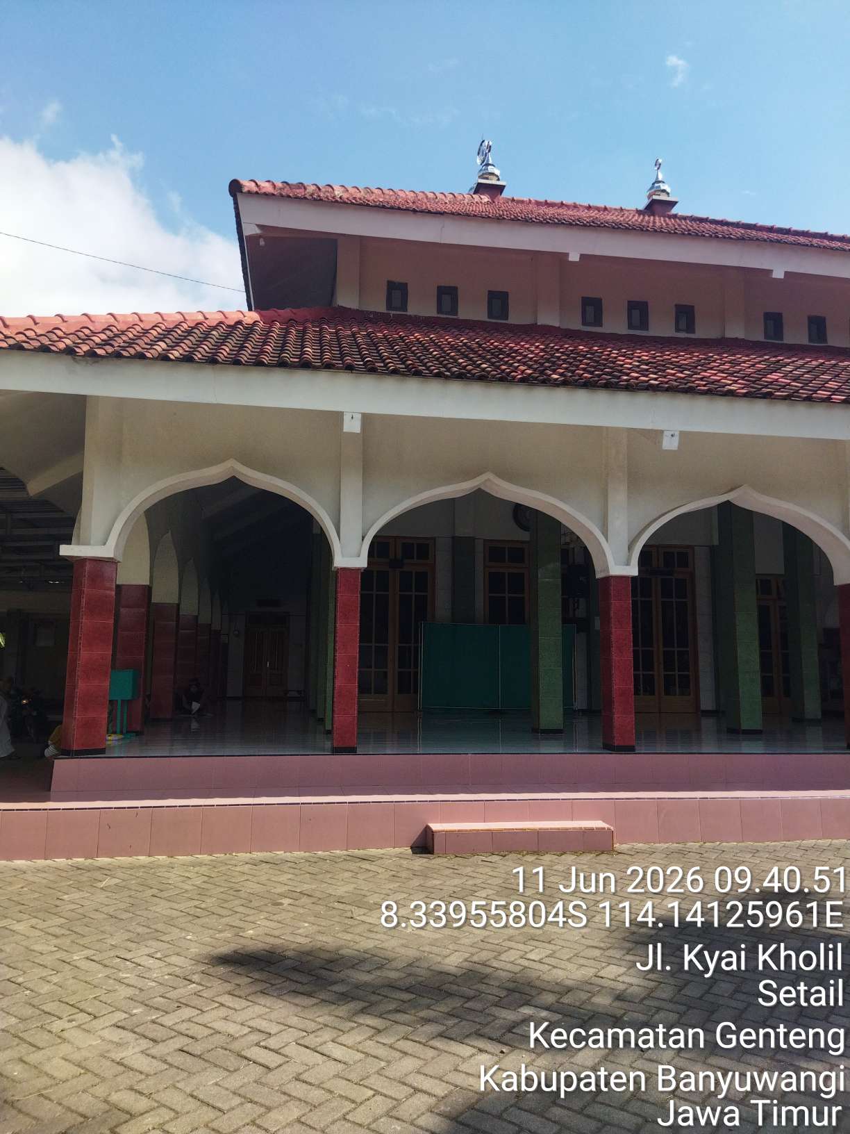 Foto Depan Masjid & Papan Nama — AL ITTIKHAD, Setail, Genteng