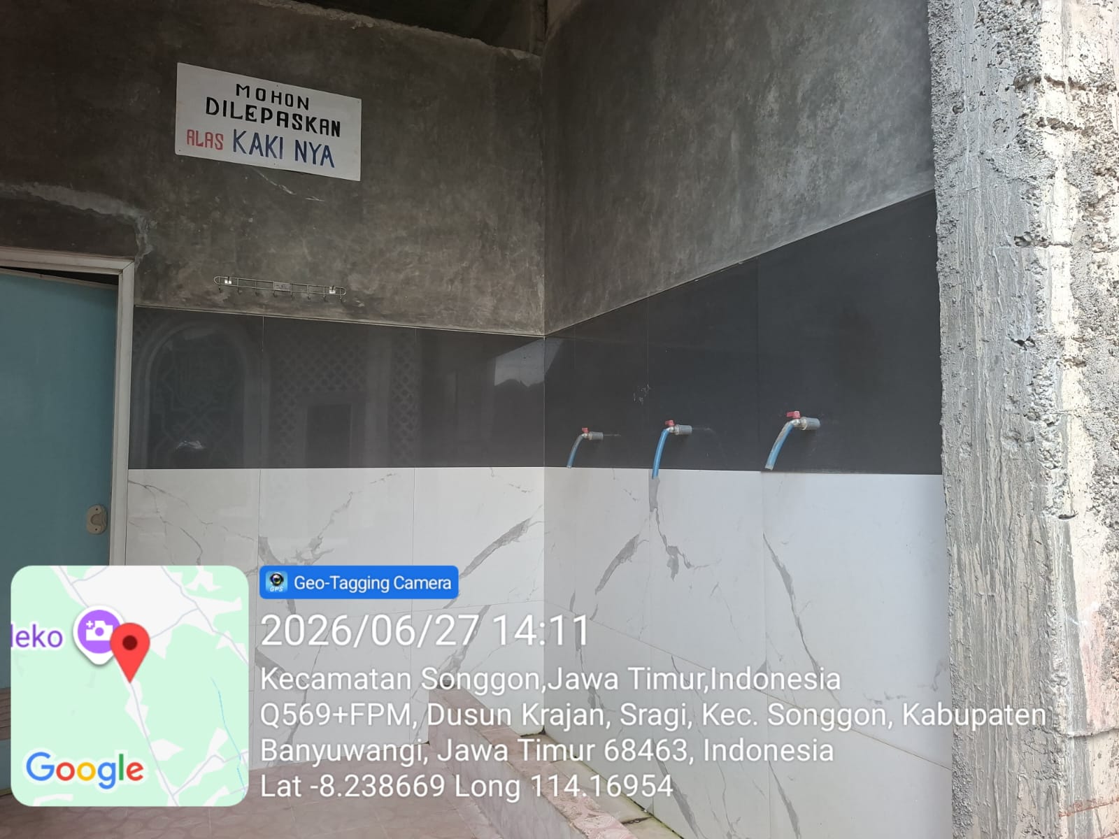 Foto Tempat Wudhu — Taajul Akbar, Sragi, Songgon