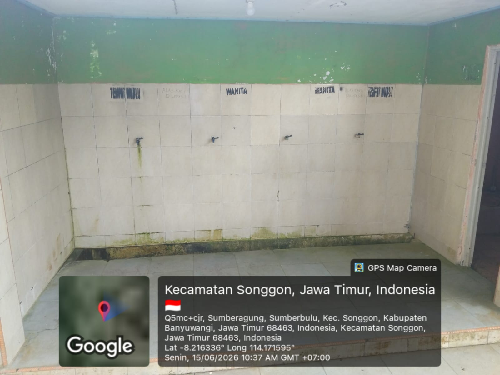 Foto Tempat Wudhu — BAITUL MUTTAQIN, Sumberbulu, Songgon
