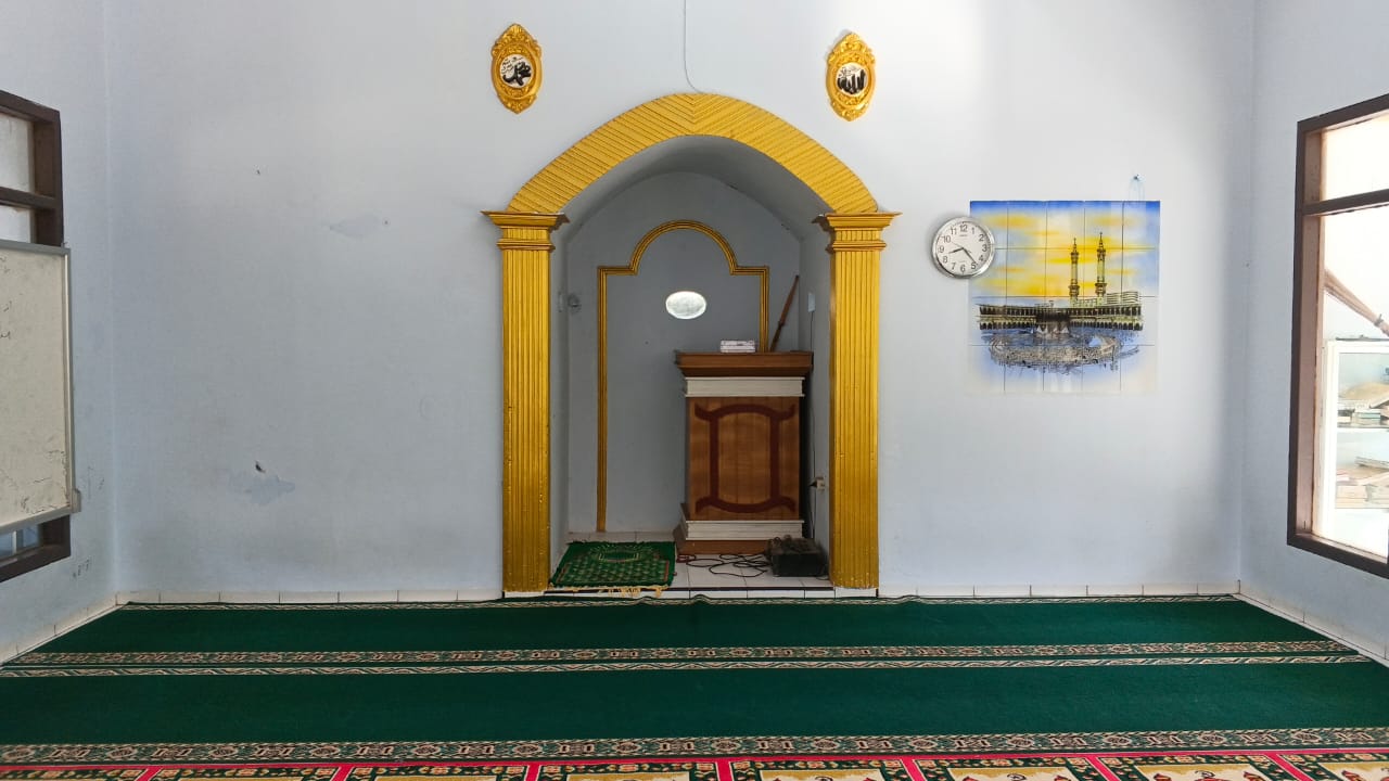 Foto Dalam Masjid (Mimbar/Mihrab) — NURUL KHOLILI, Tegalharjo, Glenmore