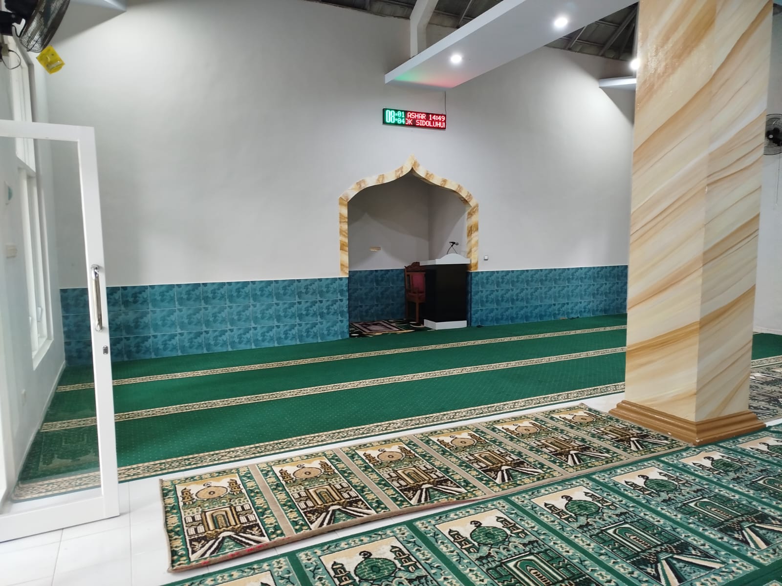 Foto Dalam Masjid (Mimbar/Mihrab) — AL-MUBAROK, Sepanjang, Glenmore