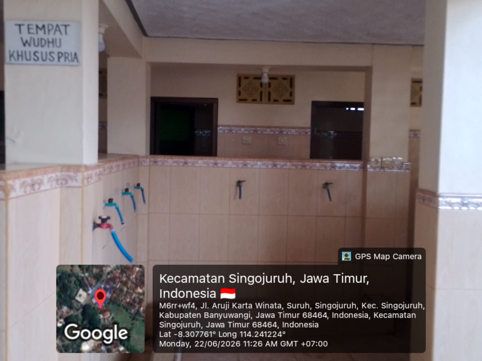 Foto Tempat Wudhu — ATTAQWA, Alasmalang, Singojuruh
