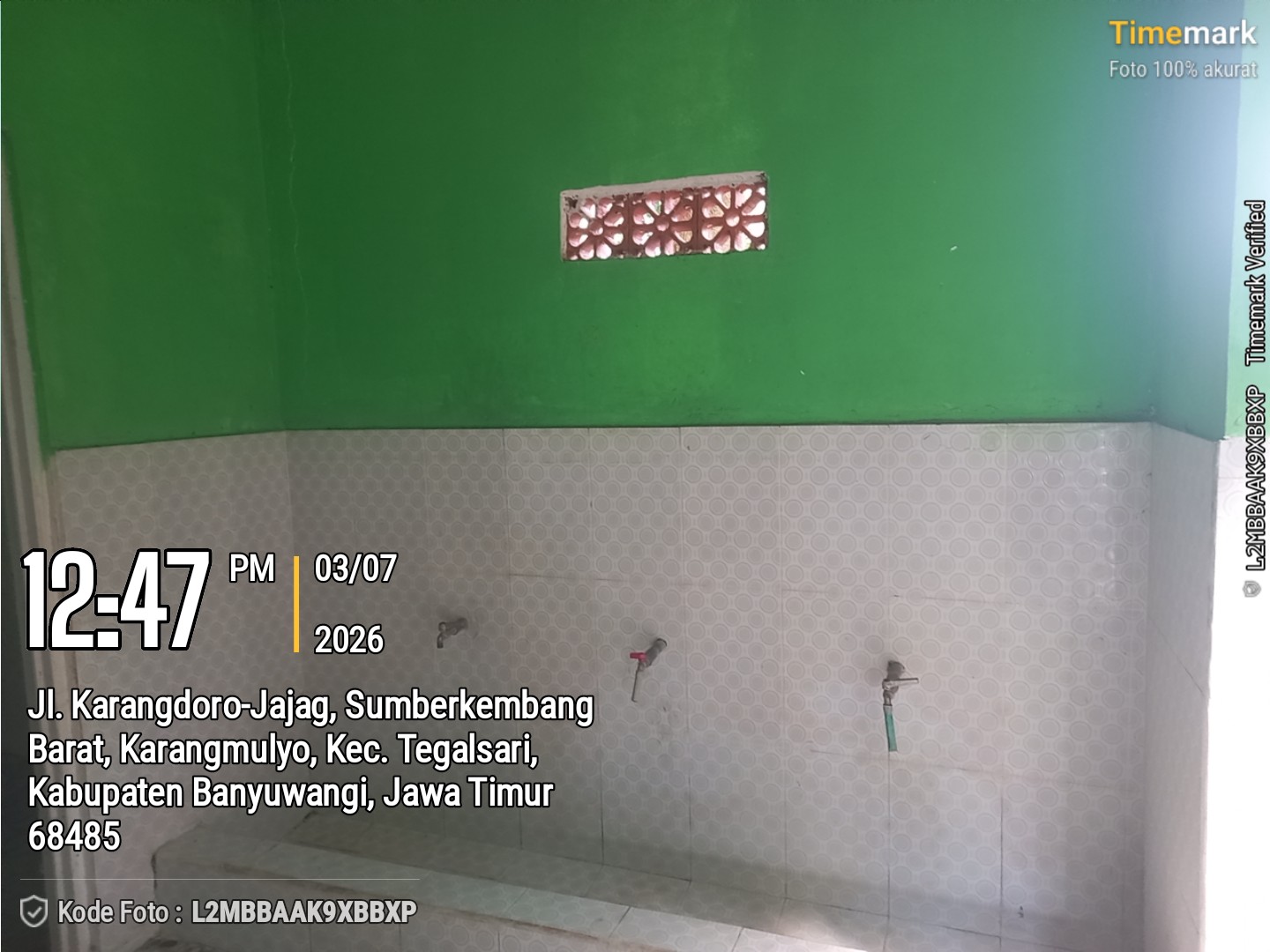 Foto Tempat Wudhu — Nurul Ikhlas, Karangmulyo, Tegalsari