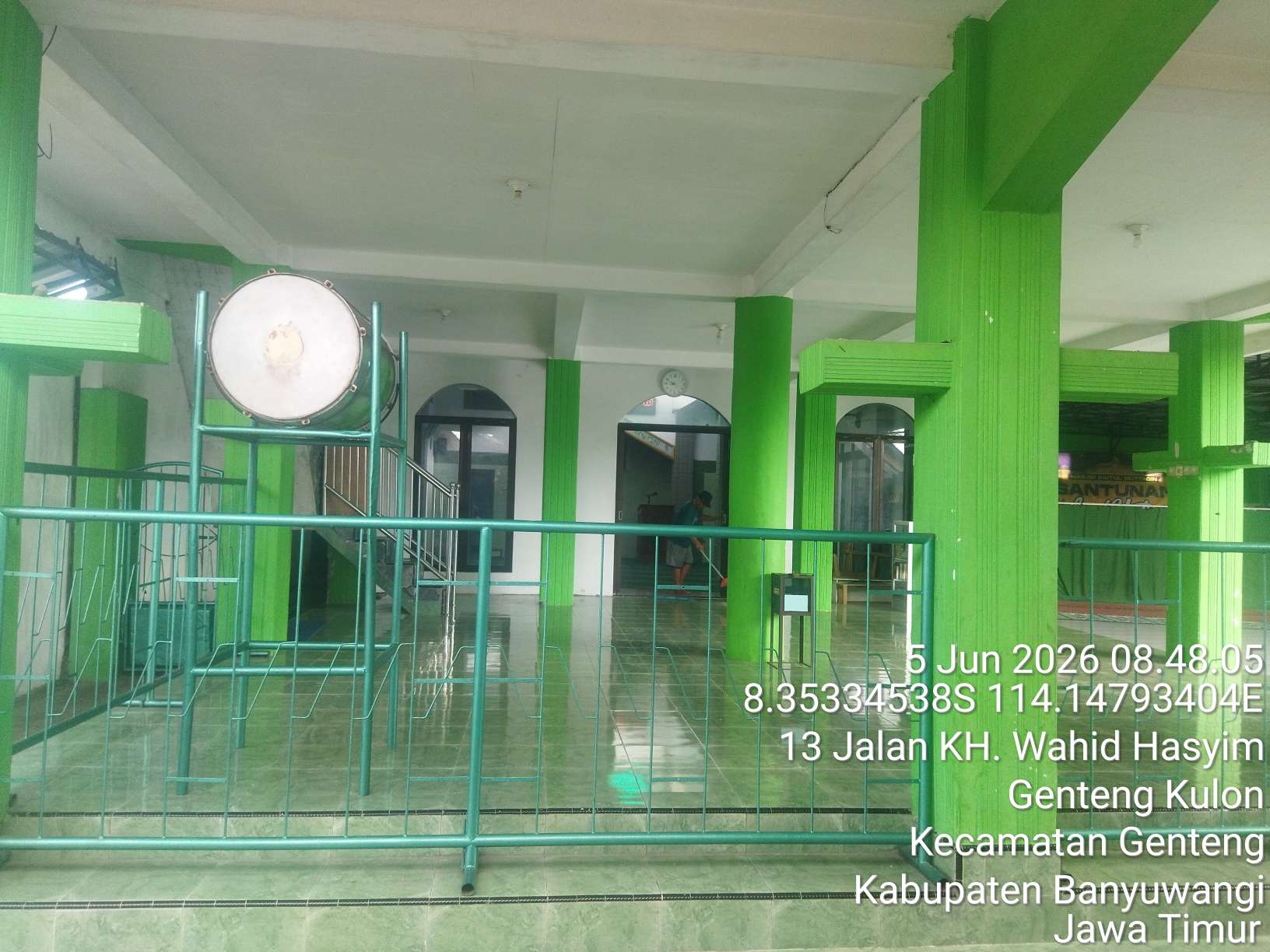 Foto Depan Masjid & Papan Nama — BAITUL MUTTAQIN, Gentengkulon, Genteng