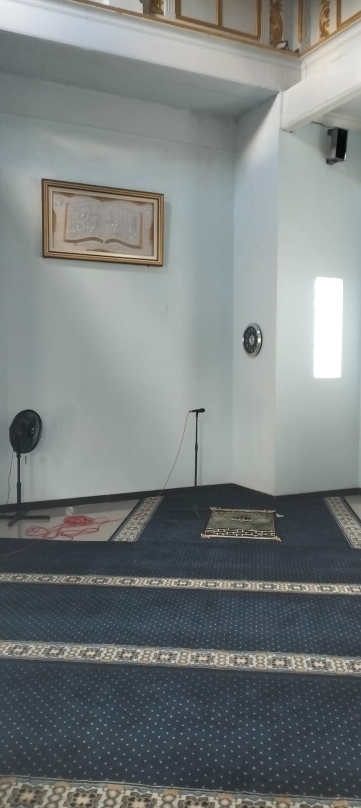 Foto Dalam Masjid (Mimbar/Mihrab) — Al Amin, Temuasri, Sempu