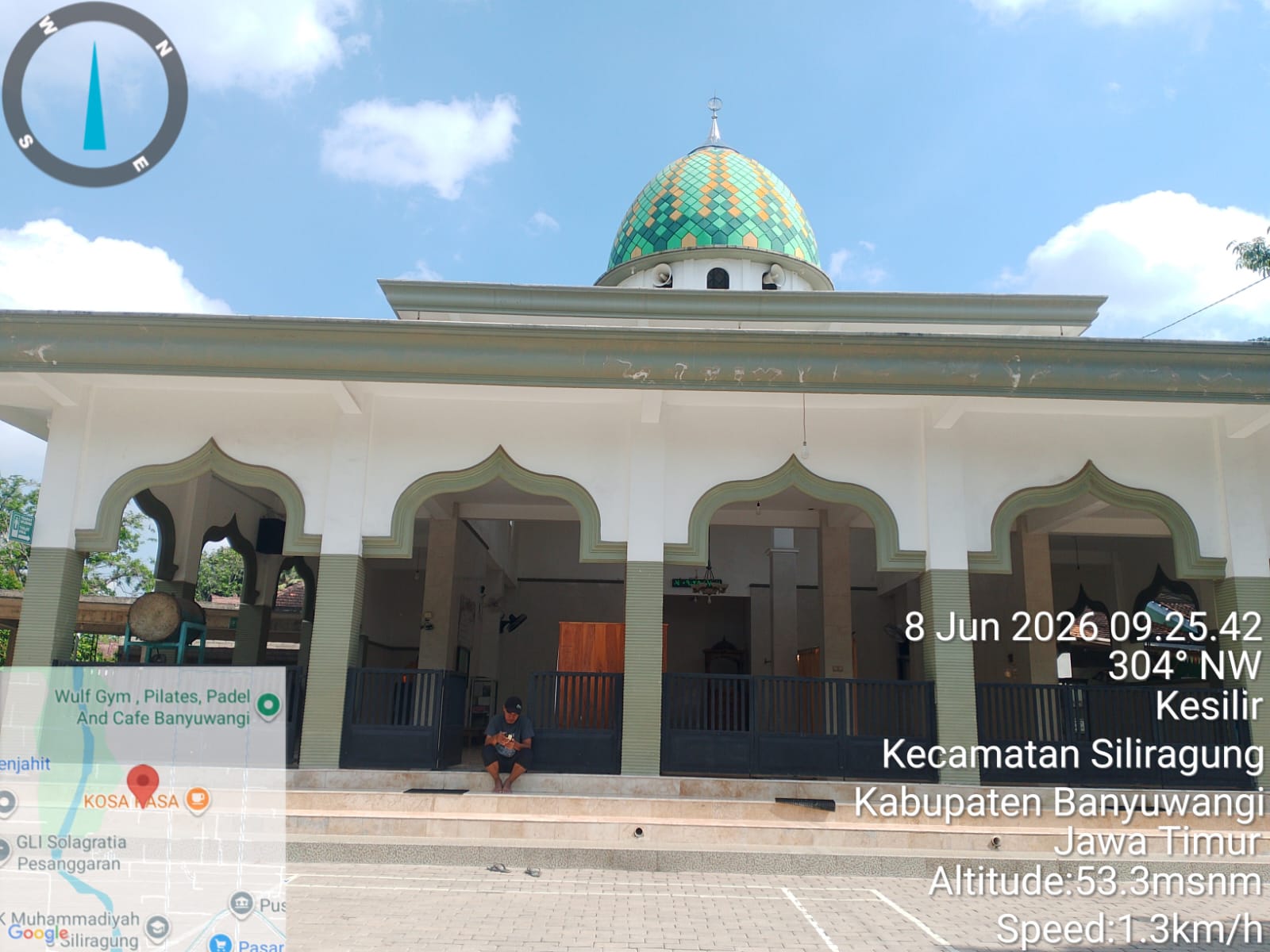 Foto Depan Masjid & Papan Nama — DARUL HUDA, Kesilir, Siliragung