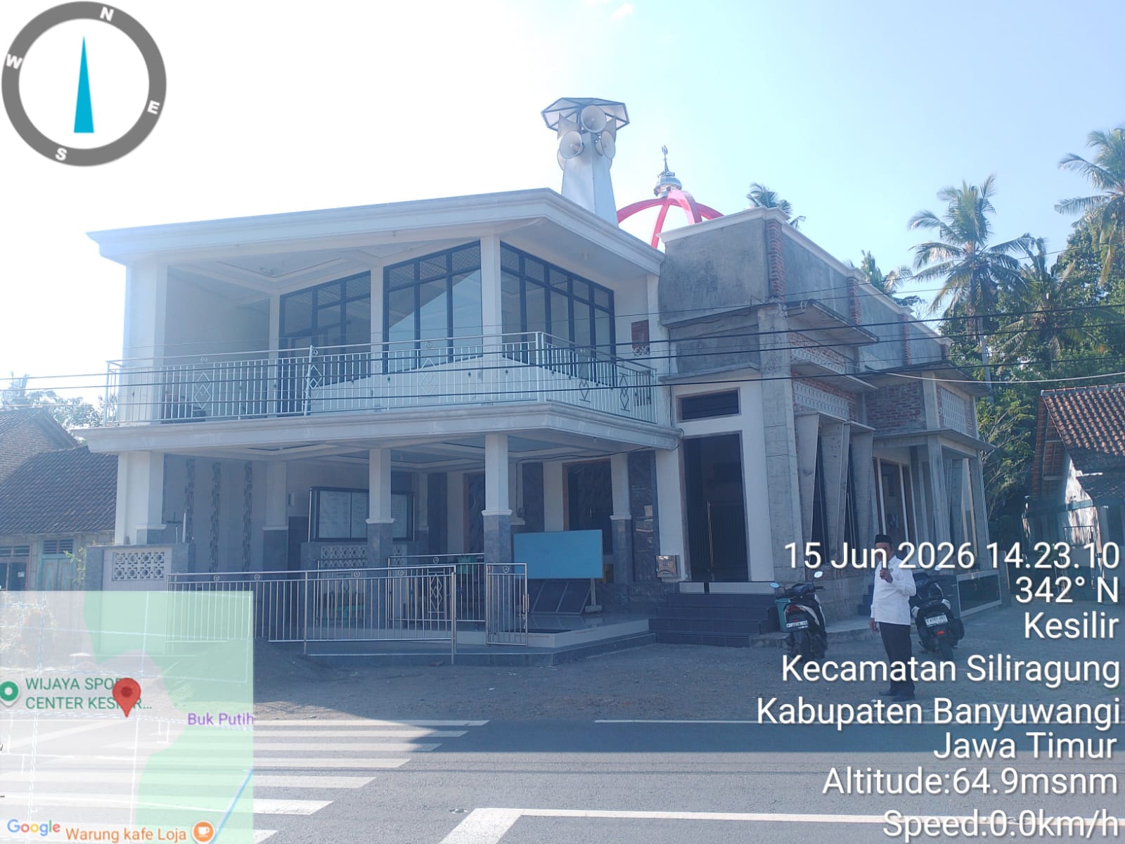Foto Depan Masjid & Papan Nama — BAITUSSALAM, Kesilir, Siliragung