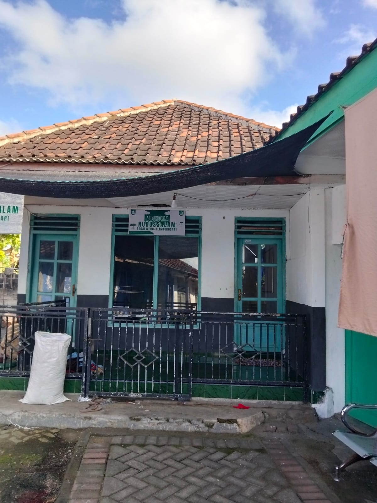 Foto Depan Masjid & Papan Nama — NURUSSALAM, Blimbingsari, Blimbingsari