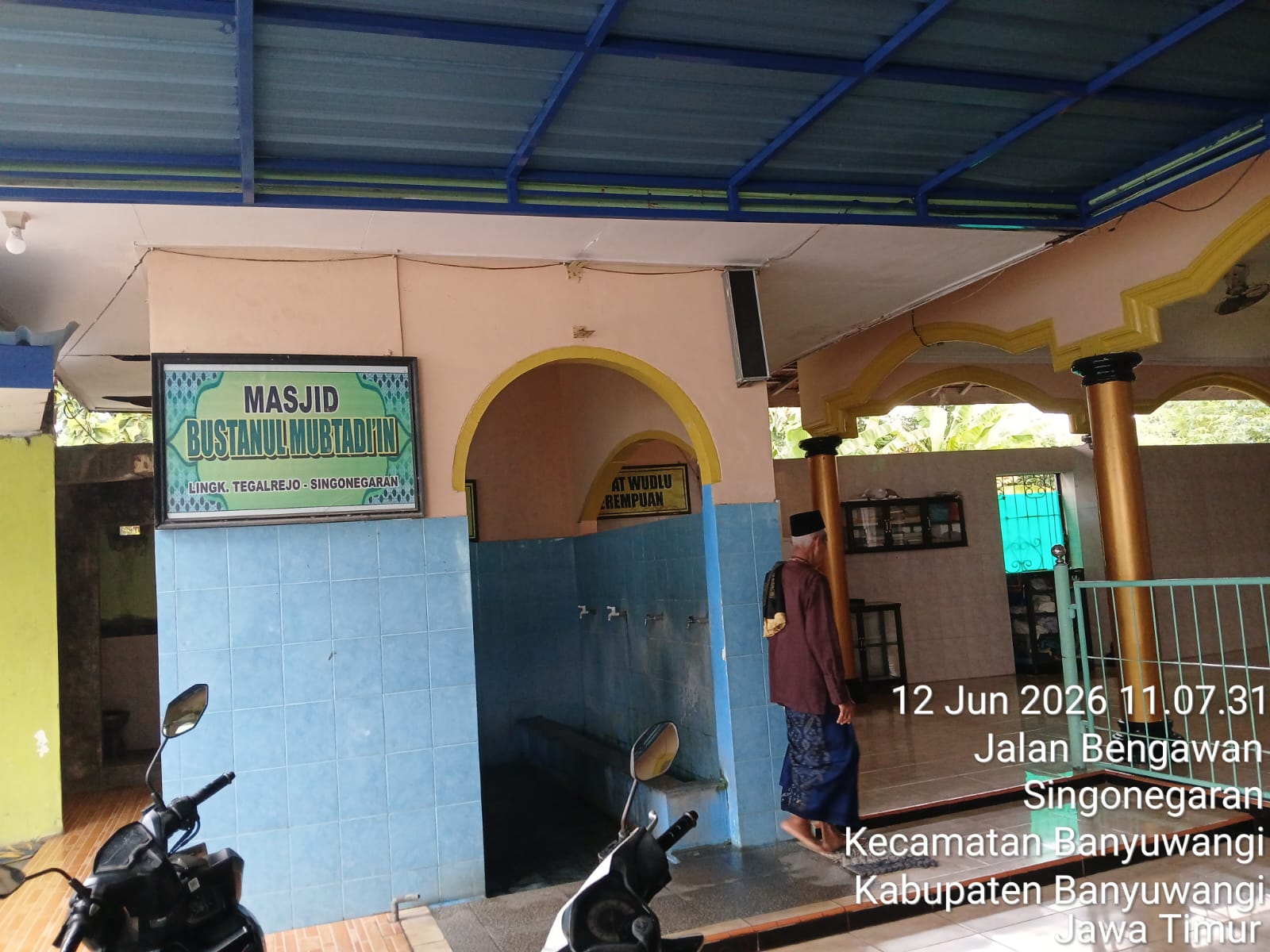 Foto Tempat Wudhu — Masjid Bustanul Mubtadiin, Singonegaran, Banyuwangi
