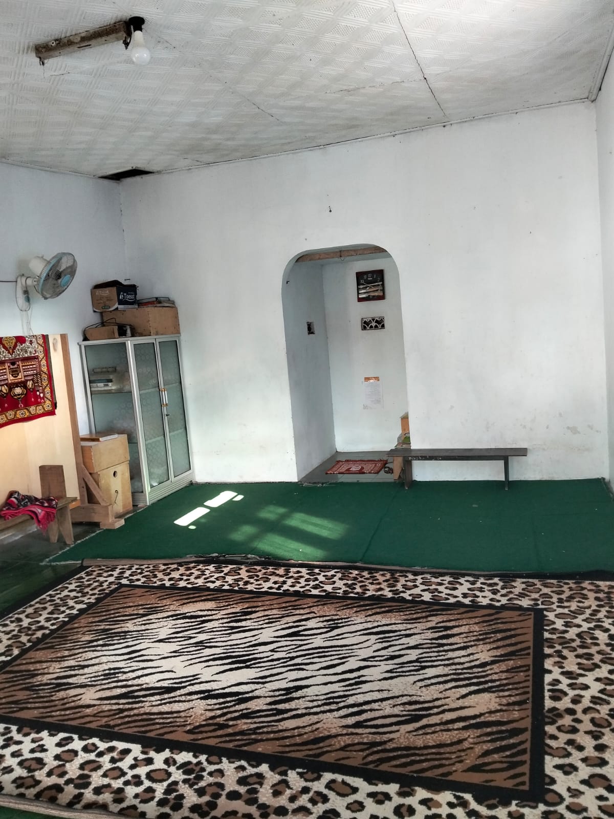 Foto Dalam Masjid (Mimbar/Mihrab) — NURUSSALAM, Blimbingsari, Blimbingsari