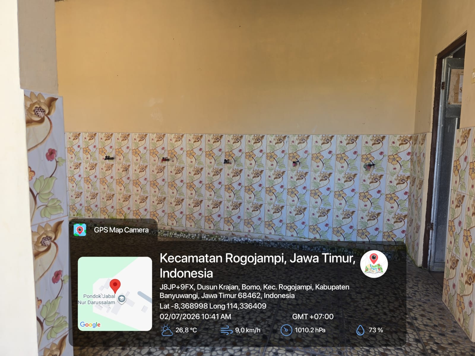 Foto Tempat Wudhu — JABAL NUR, Bomo, Blimbingsari