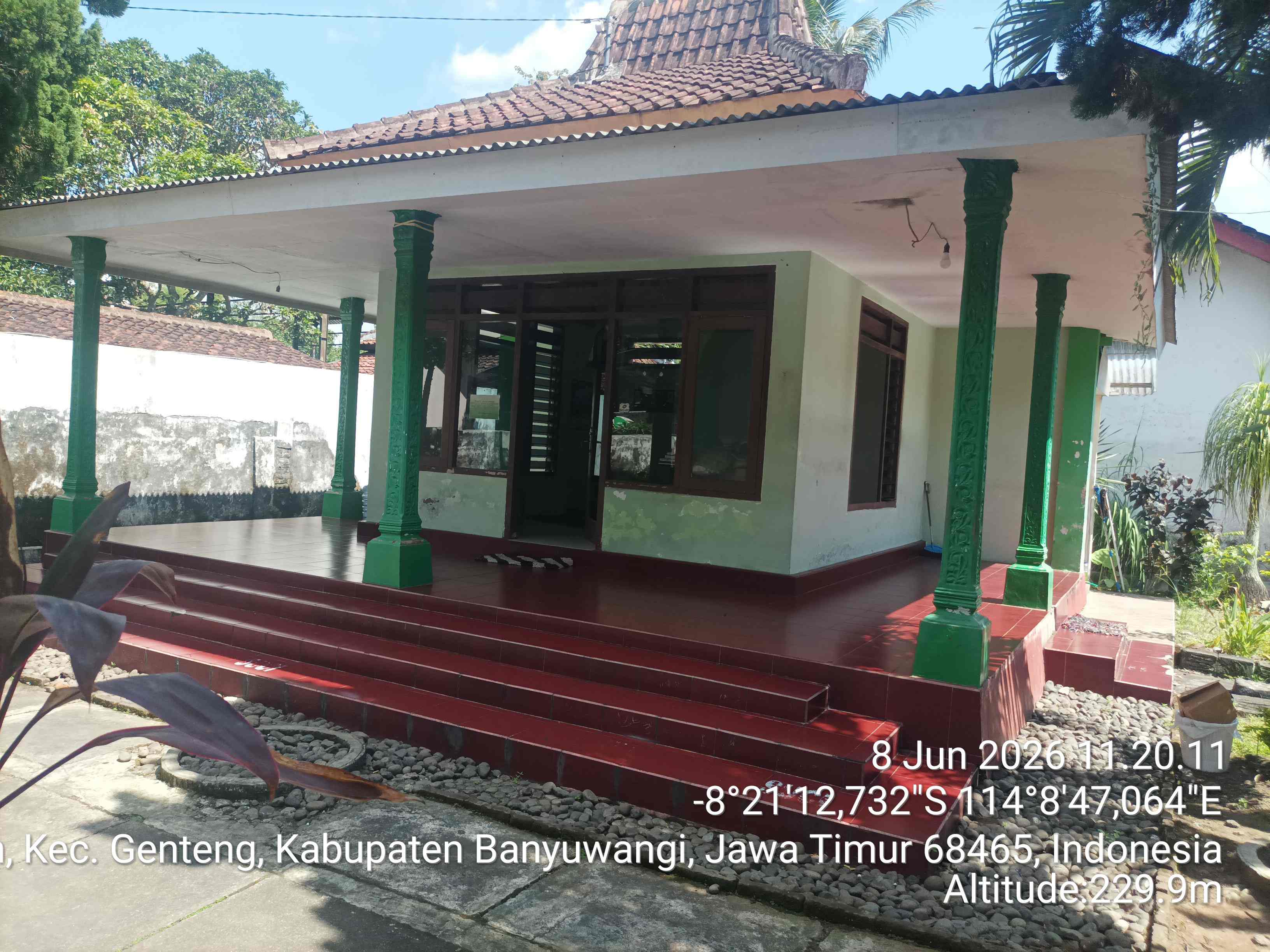 Foto Depan Masjid & Papan Nama — Darul Amin, Gentengkulon, Genteng