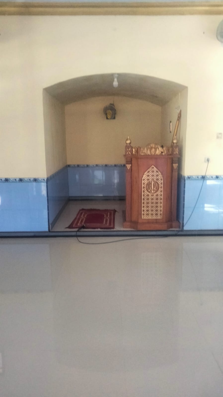 Foto Dalam Masjid (Mimbar/Mihrab) — MIFTAHUL HUDA, Kesilir, Siliragung