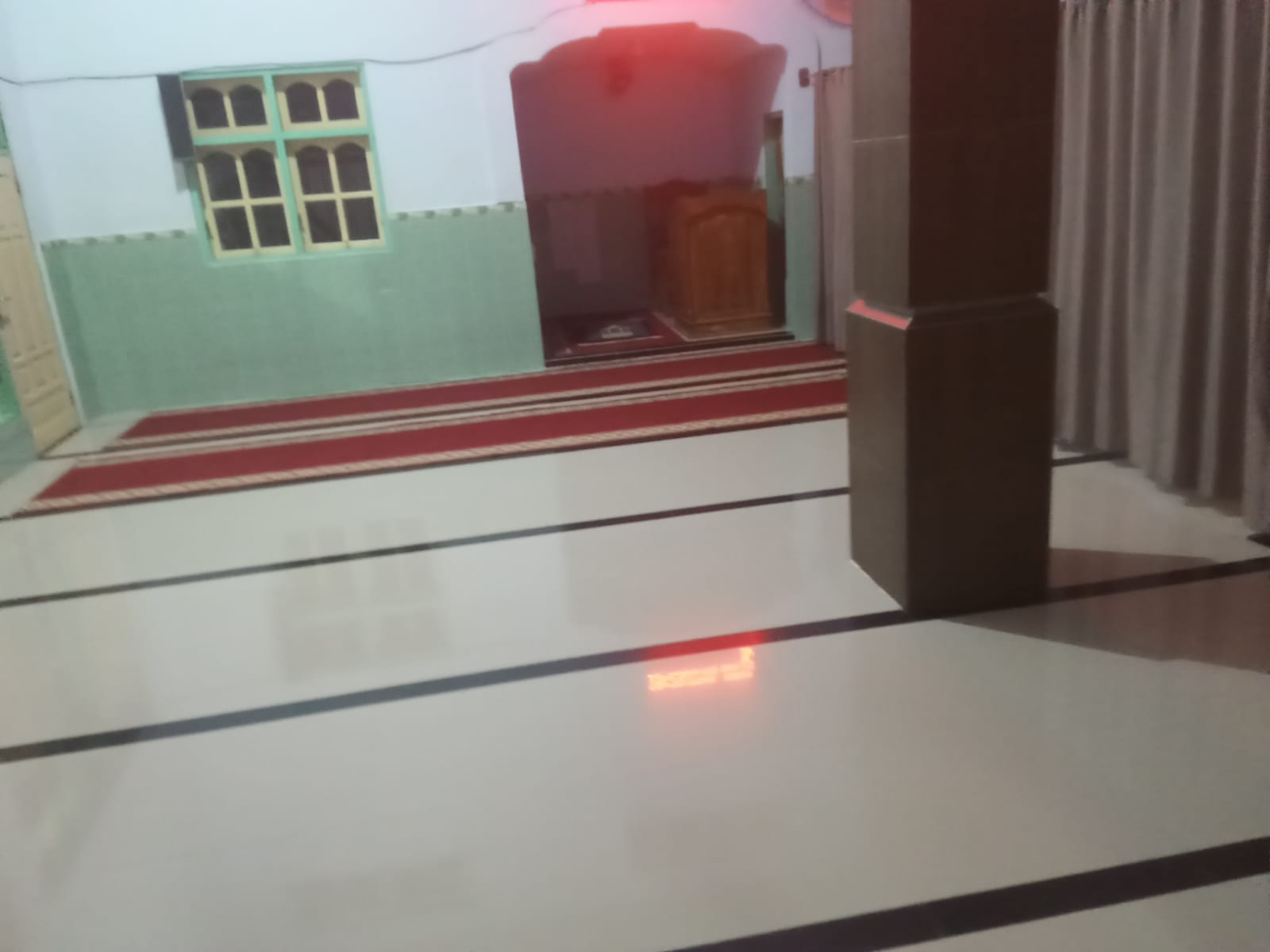 Foto Dalam Masjid (Mimbar/Mihrab) — BAITUL MUTTAQIN, Kandangan, Pesanggaran