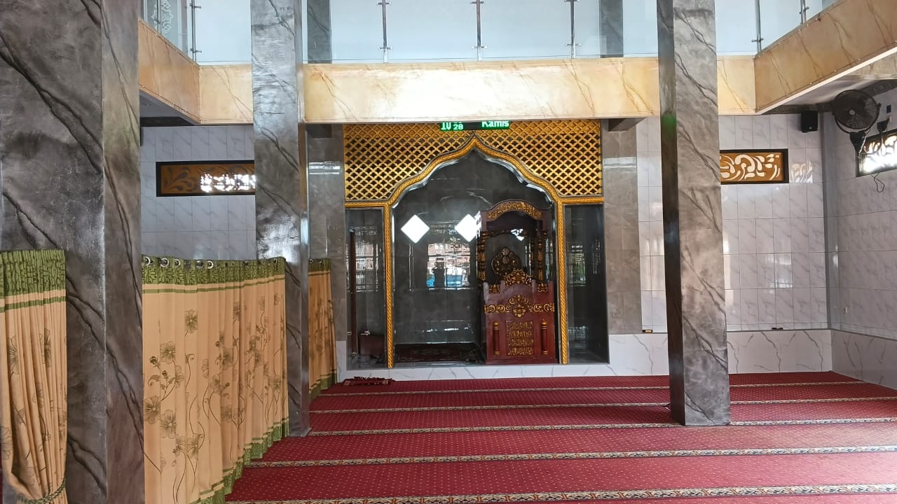 Foto Dalam Masjid (Mimbar/Mihrab) — AN-NUR, Karangharjo, Glenmore