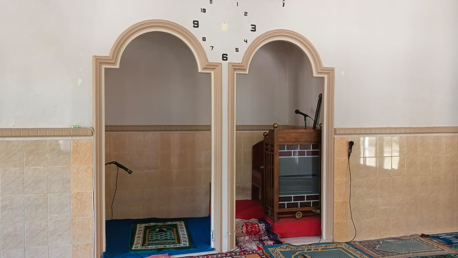 Foto Dalam Masjid (Mimbar/Mihrab) — NURUL HUDA, Margomulyo, Glenmore
