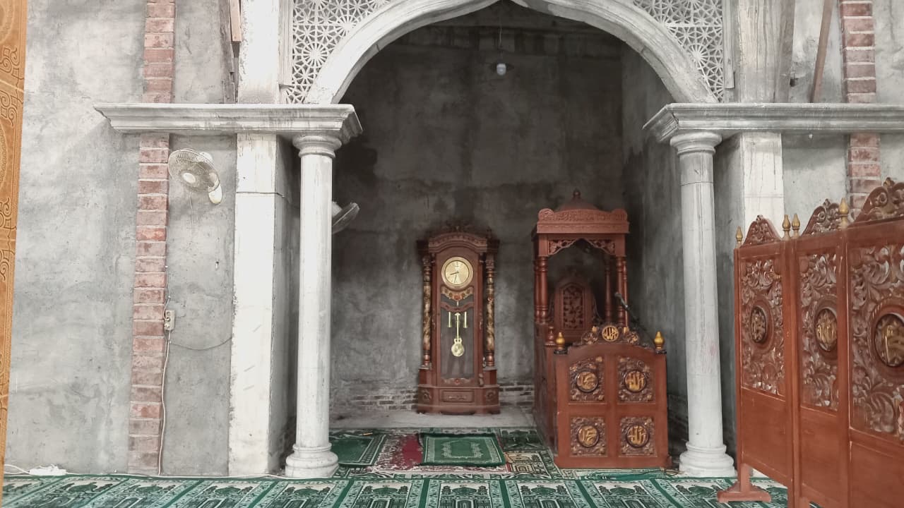 Foto Dalam Masjid (Mimbar/Mihrab) — NURIL FALACH, Sukonatar, Srono
